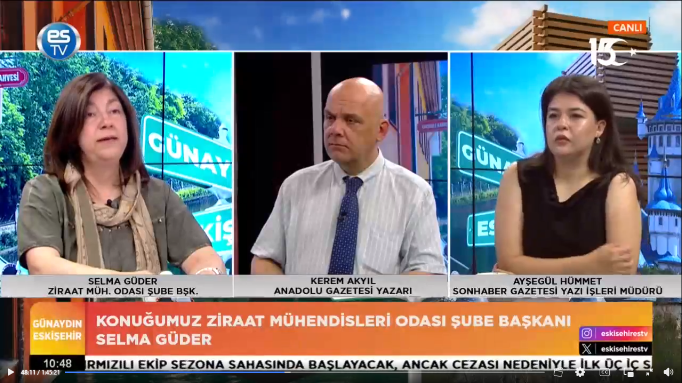 ES TV- GÜNAYDIN ESKİŞEHİR PROGRAMI- 15 TEMMUZ 2026