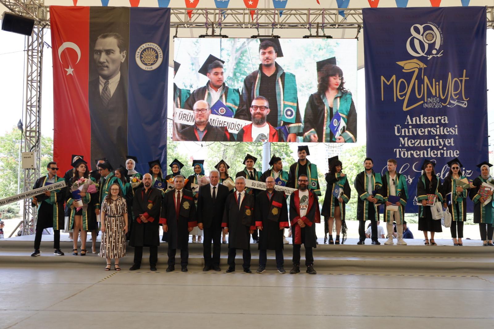 ANKARA ÜNİVERSİTESİ ZİRAAT FAKÜLTESİ 2025-2026 EĞİTİM-ÖĞRETİM YILI MEZUNİYET TÖRENİNE KATILDIK