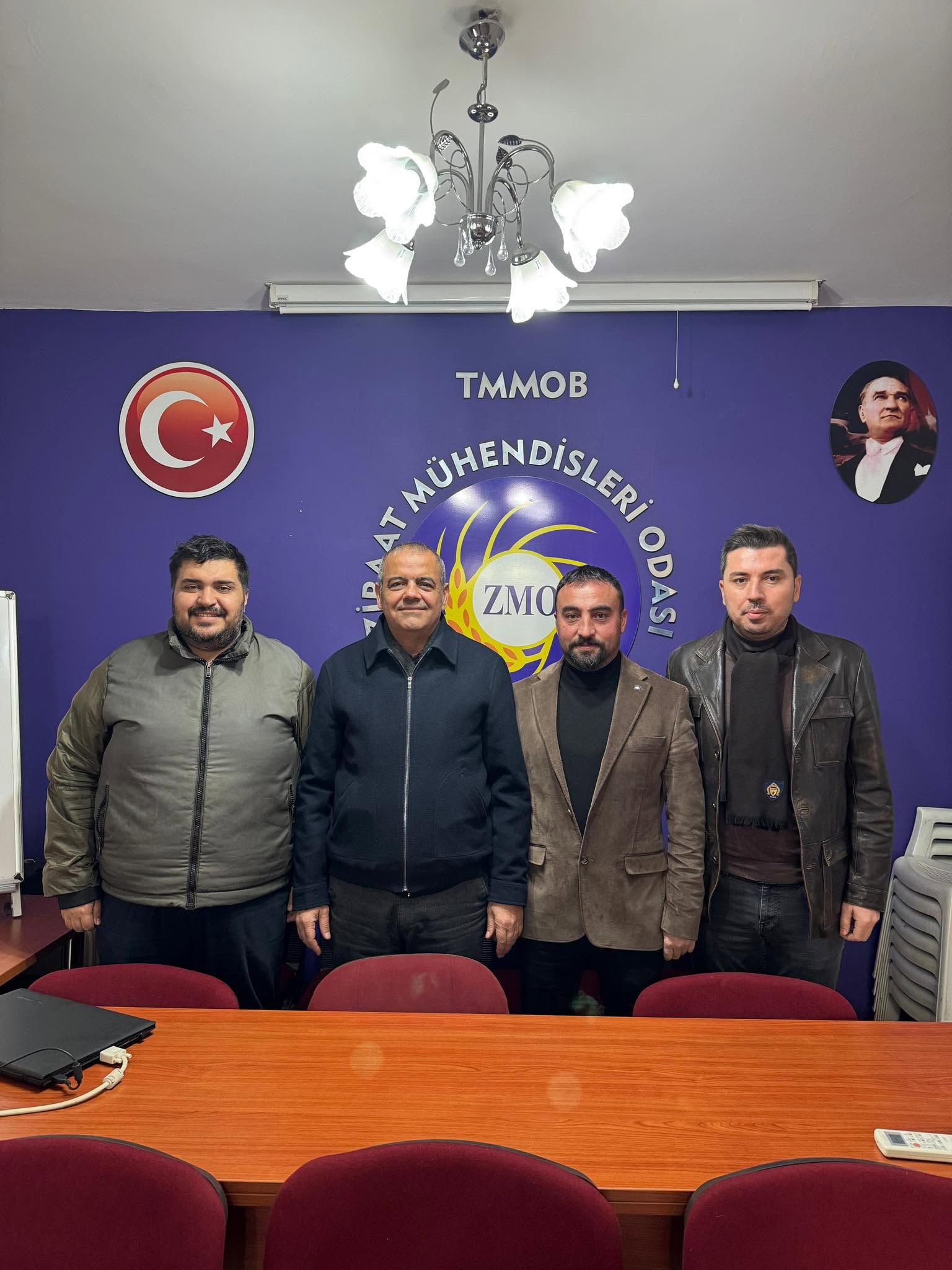 SAYIN EROL GEYİK, BESTAMİ CEVHER VE HAYRİ ŞAHAN'IN HAYIRLI OLSUN ZİYARETİ.