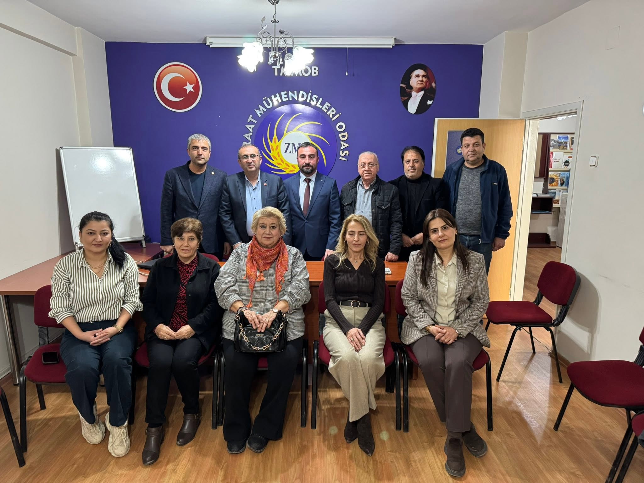 CUMHURİYET HALK PARTİSİ KAHRAMANMARAŞ İL BAŞKANLIĞI’NIN HAYIRLI OLSUN ZİYARETİ.