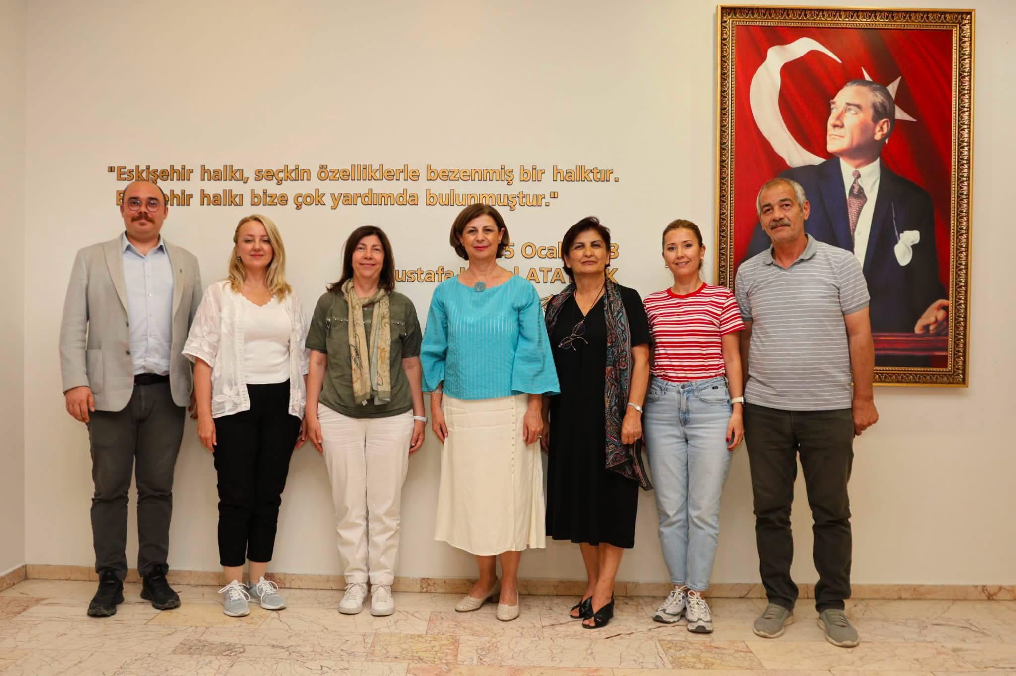 TARİHİNDE EBB BAŞKANI ZİYARETİ
