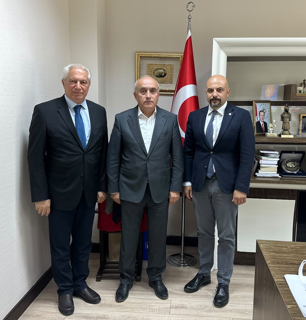 TARIM VE ORMAN BAKANLIĞI HAYVANCILIK GENEL MÜDÜRÜ SAYIN SALİH ÇELİK’İ ZİYARET ETTİK