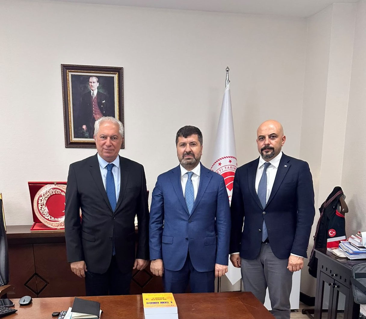 TARIM VE ORMAN BAKANLIĞI HAYVANCILIK GENEL MÜDÜRLÜĞÜ GENEL MÜDÜR YARDIMCISI SAYIN EMRE GÜRÇAY’I ZİYARET ETTİK