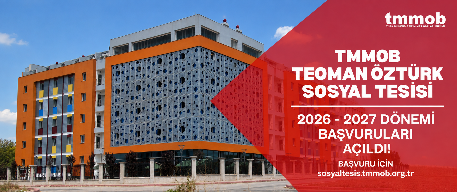 TMMOB TEOMAN ÖZTÜRK SOSYAL TESİSİ 2026-2027 DÖNEMİ KAYIT BAŞVURULARI BAŞLADI
