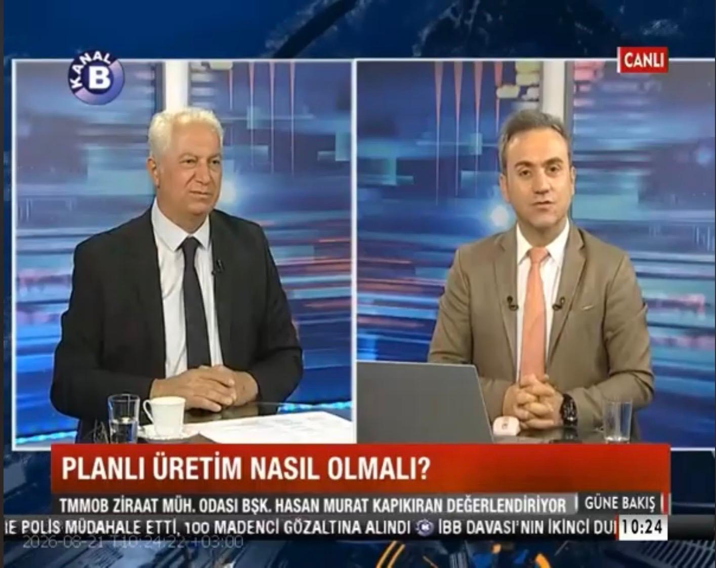 KANAL B – “GÜNE BAKIŞ” PROGRAMI