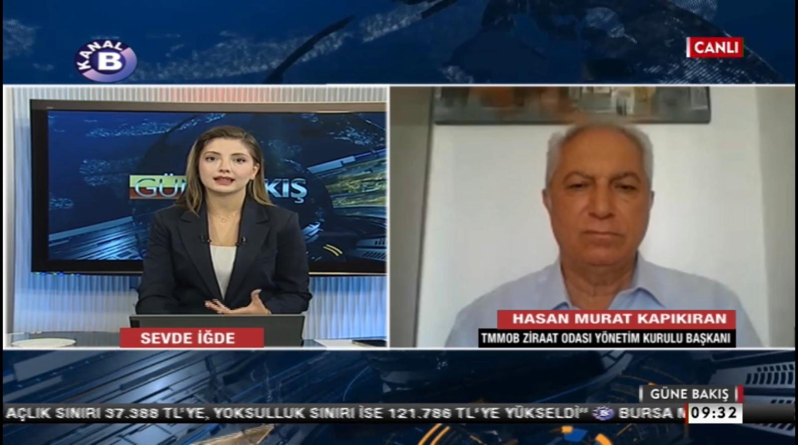 KANAL B- “GÜNE BAKIŞ” PROGRAMI