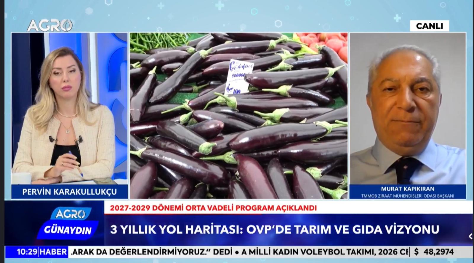 AGRO TV – “AGRO GÜNAYDIN” PROGRAMI