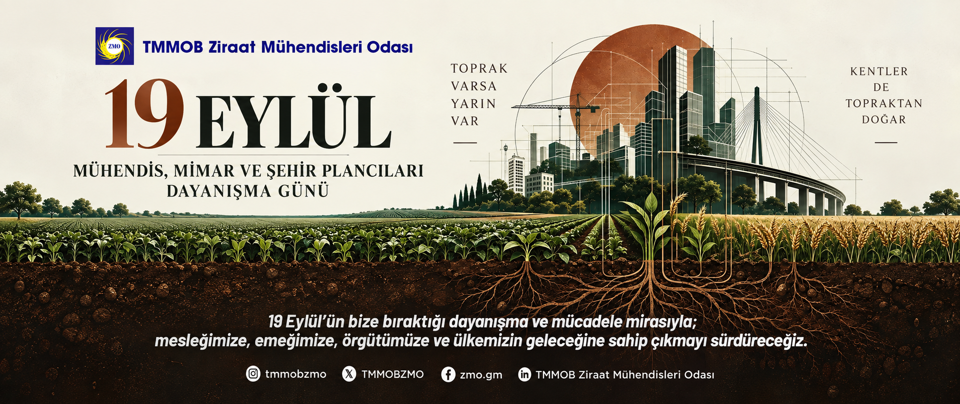 19 EYLÜL MÜHENDİS, MİMAR VE ŞEHİR PLANCILARI  DAYANIŞMA GÜNÜ