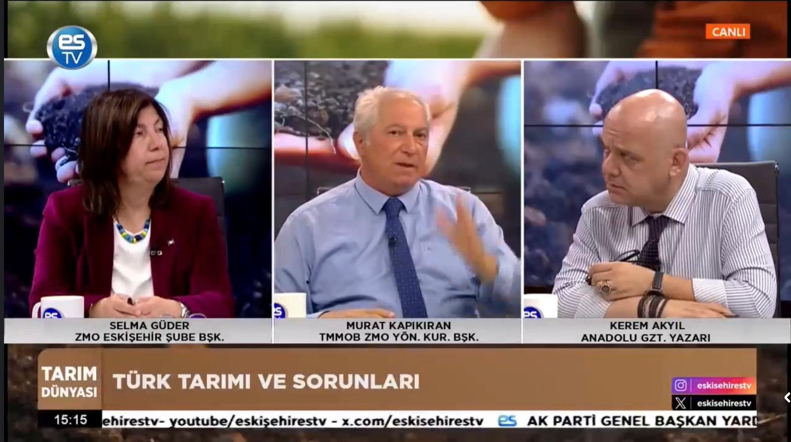 ES TV – “TARIM DÜNYASI” PROGRAMI