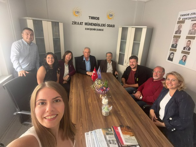 TMMOB ZMO YÖNETİM KURULU BAŞKANIMIZDAN ESKİŞEHİR ŞUBEMİZE ZİYARET