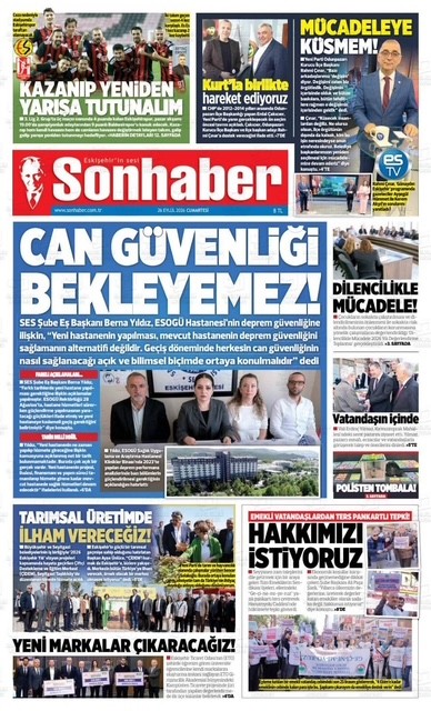 SON HABER:  TARIMSAL ÜRETİMDE İLHAM VERECEĞİZ- 26 EYLÜL 2026