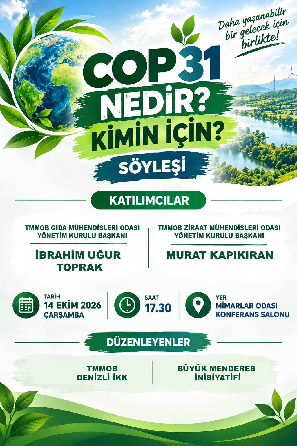 COP 31 NEDİR? KİMİN İÇİN? SÖYLEŞİSİ