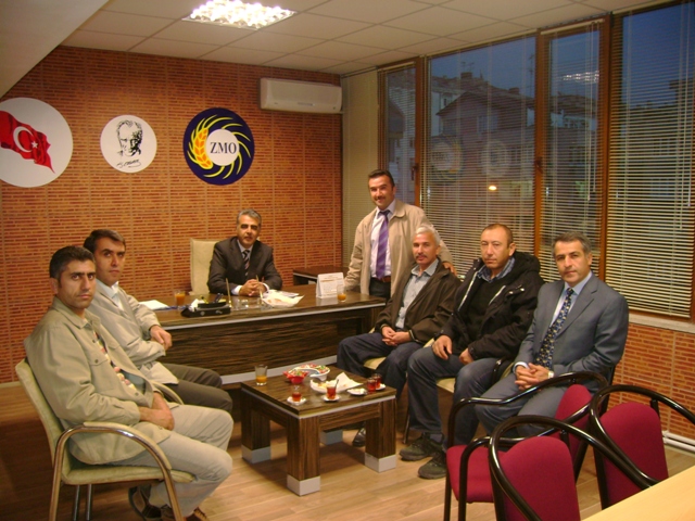 ERCİYES ÜNİVERSİTESİ SEYRANİ  ZİRAAT FAKÜLTESİ ÖĞRETİM GÖREVLİLERİNDEN ODAMIZA ZİYARET 