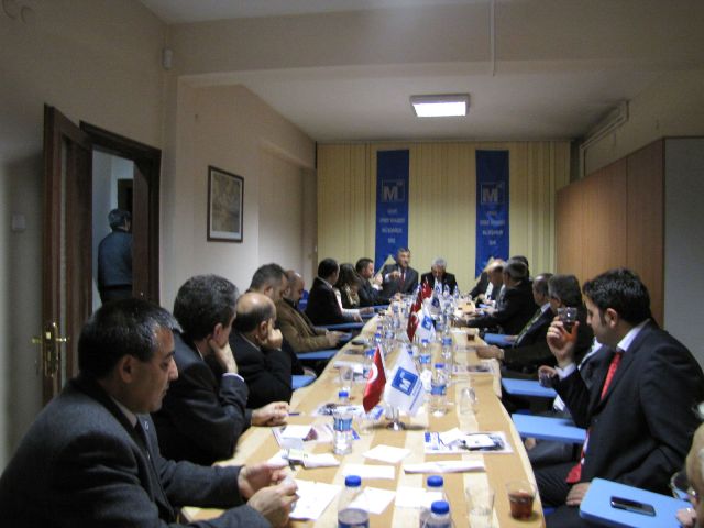 AKADEMİK ODALAR TOPLANTISINA KATILDIK