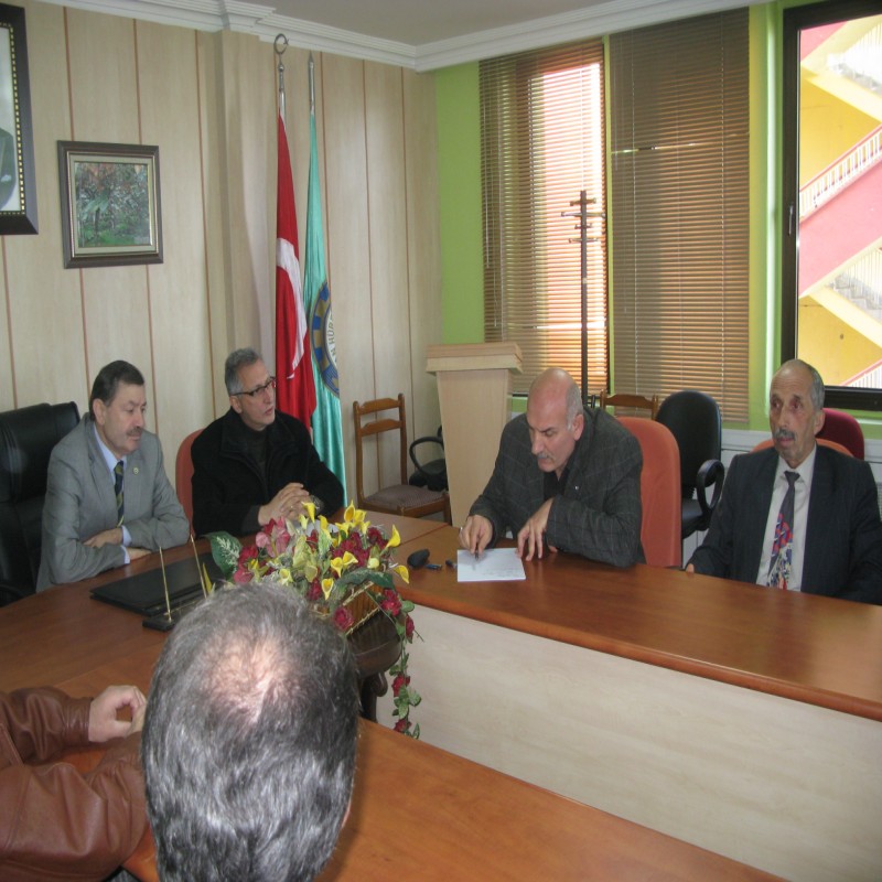 RİZE ZİRAAT ODASINDA TOPLANTI YAPILDI