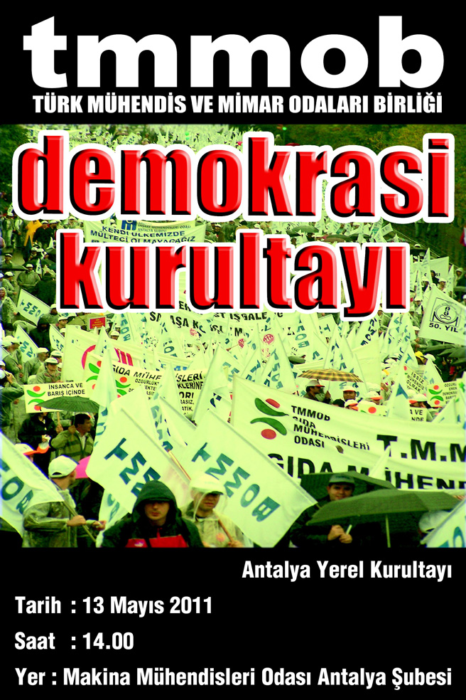 TMMOB ANTALYA YEREL DEMOKRASİ KURULTAYI