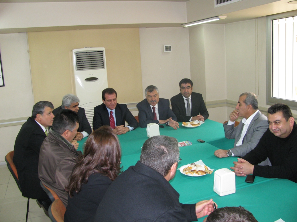 CHP ODAMIZI ZİYARET ETTİ