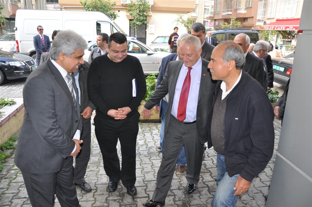 KKTC TARIM BAKANI, ŞUBEMİZİ ZİYARET ETTİ