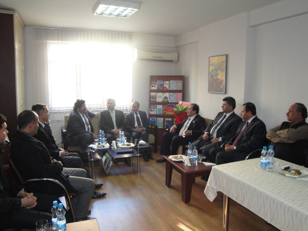 MHP`DEN ŞUBEMİZE ZİYARET