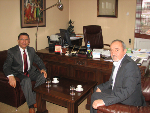 TARIM VE KÖYİŞLERİ BAKANLIĞI MÜSTEŞARI`NDAN ODA`MIZA ZİYARET