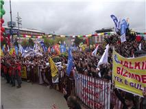 1 MAYIS KUTLAMALARINA KATILDIK