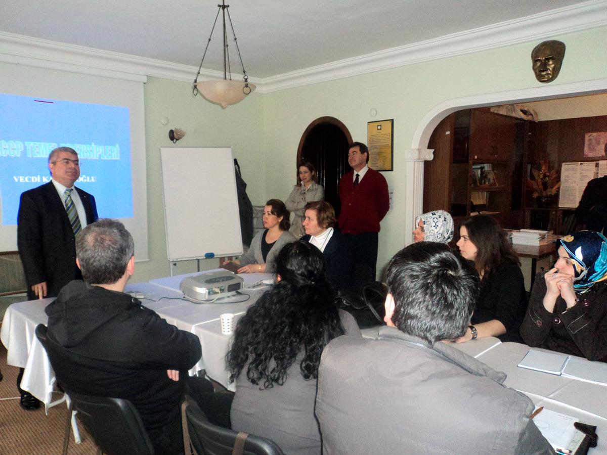 HACCP VE ISO22000 EĞİTİMİMİZ TAMAMLANDI