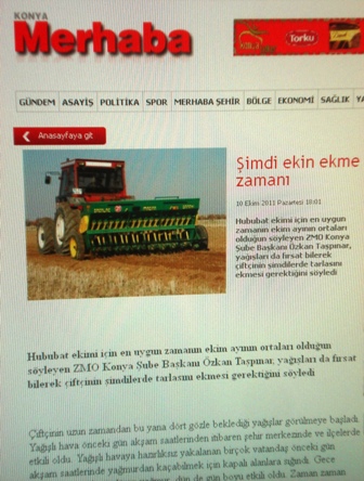 “ŞİMDİ EKİN EKME ZAMANI”-MERHABA