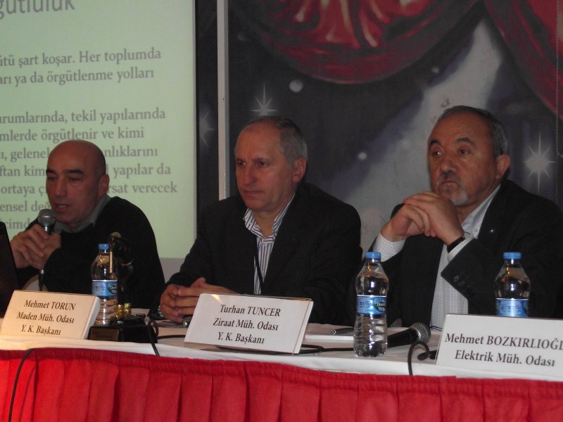 MADEN MÜHENDİSLERİ ODASI 3. ÖĞRENCİ KURULTAYI`NA KATILDIK