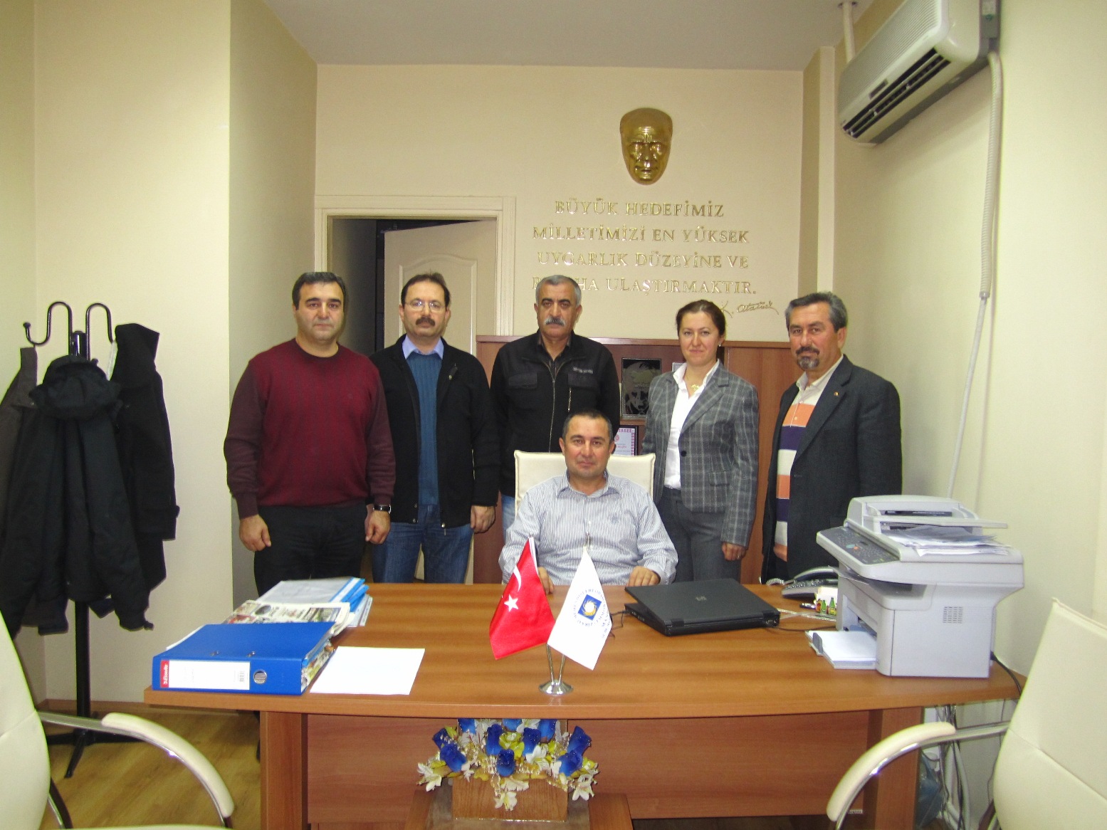 ŞUBEMİZ 8. DÖNEM YÖNETİM KURULU GÖREV DAĞILIMI 