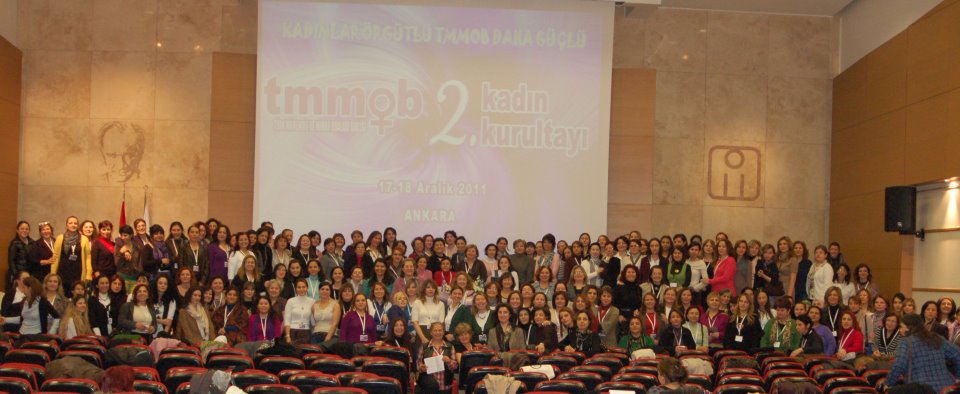 TMMOB KADIN KURULTAYINA KATILDIK 