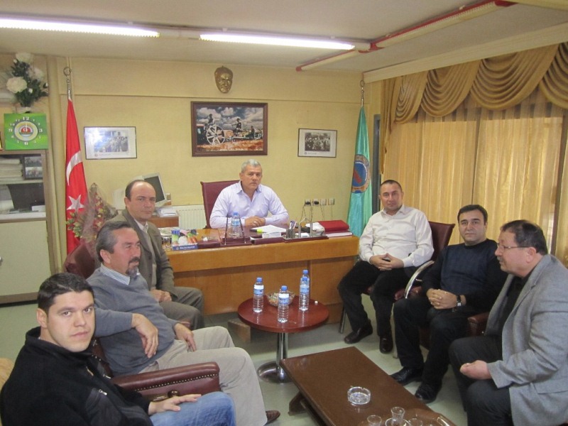 ALAŞEHİR TİCARET ODASI BAŞKANINA ZİYARET
