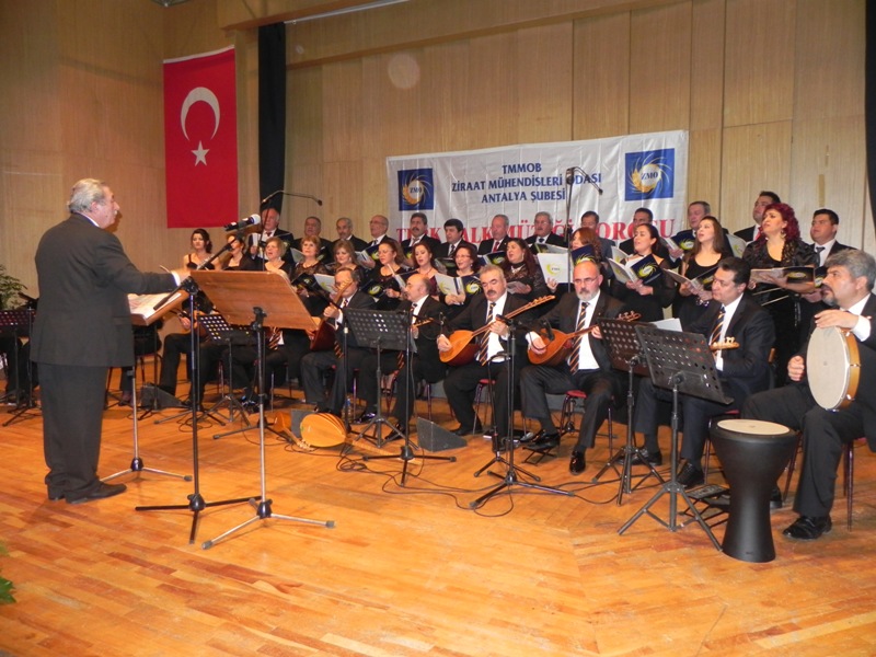 TÜRK HALK MÜZİĞİ KOROMUZDAN 166. YIL KONSERİ