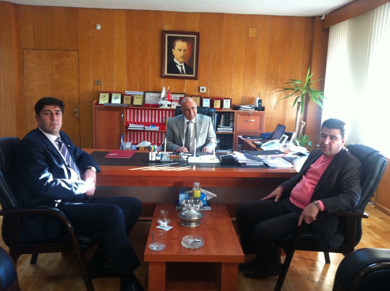 DSİ BÖLGE MÜDÜRÜ`NE ZİYARET