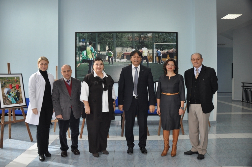EMİNE ÖRNEK KOLEJİ`NDE “DÖRT MEVSİM TARIM” SERGİSİ