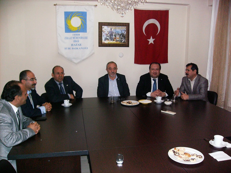 ODA BAŞKANIMIZ HATAY ŞUBEMİZİ ZİYARET ETTİ