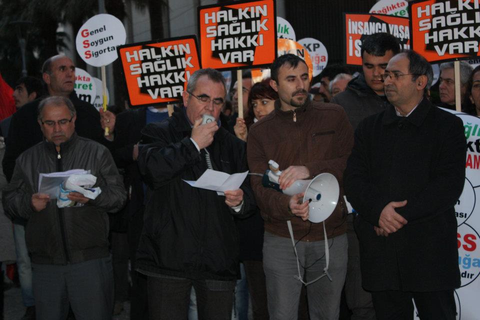 SAĞLIK HAKKIMIZA SAHİP ÇIKTIK