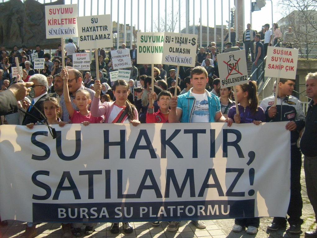 BURSA SU PLATFORMU "DÜNYA SU GÜNÜ" YÜRÜYÜŞÜ