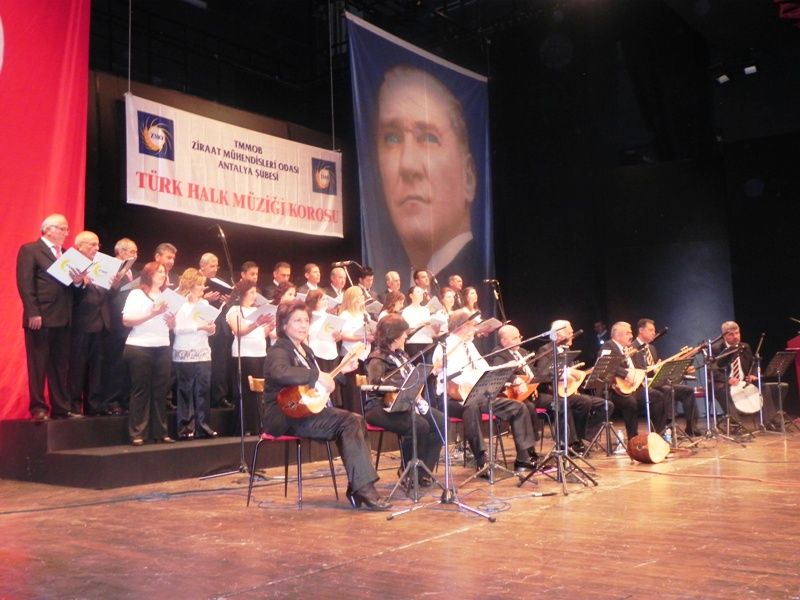 TÜRK HALK MÜZİĞİ KOROMUZDAN AŞIK MAHSUNİ GECESİ