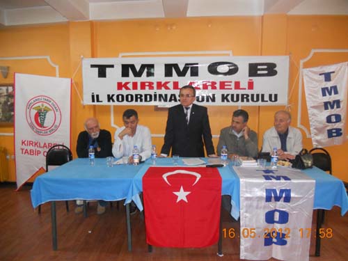 TMMOB KIRKLARELİ İKK BASIN TOPLANTISI