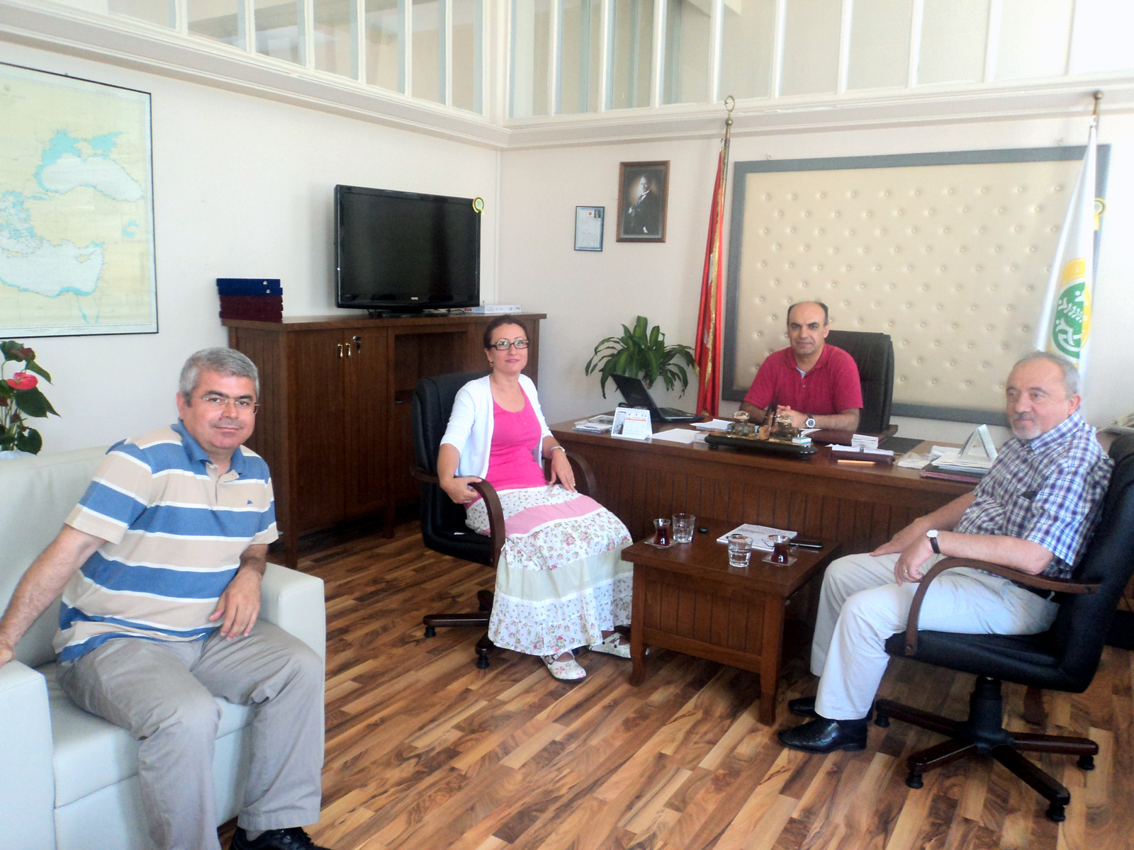 SU ÜRÜNLERİ FAKÜLTESİNE ZİYARET
