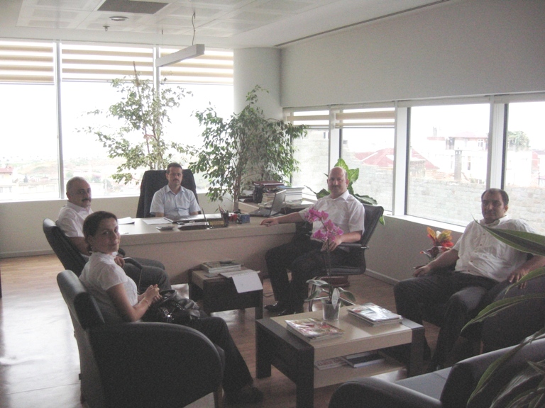 TRABZON BELEDİYESİ PARK VE BAHÇELER MÜDÜRLÜĞÜNE ZİYARET