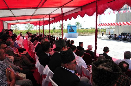 HUBUBAT DEPOLAMA TESİSLERİ TEMEL ATMA TÖRENİ