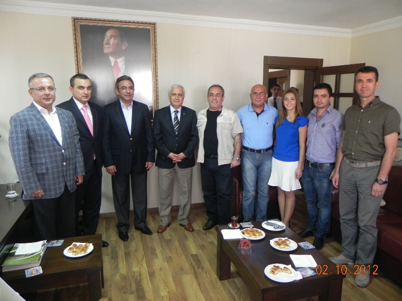 ANTALYA TİCARET VE SANAYİ ODASINDAN ŞUBEMİZE ZİYARET