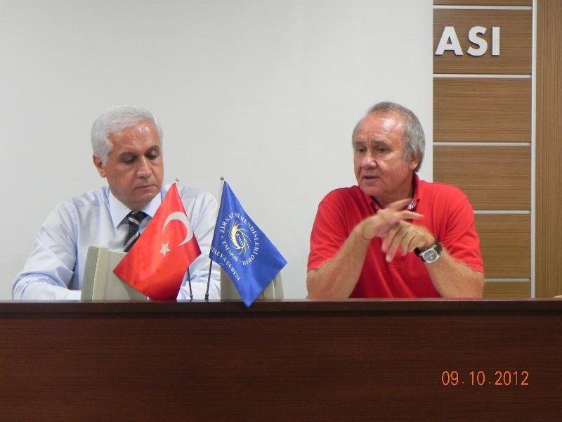 MURATPAŞA BELEDİYE BAŞKANI SÜLEYMAN EVCİLMEN`DEN ODAMIZA ZİYARET