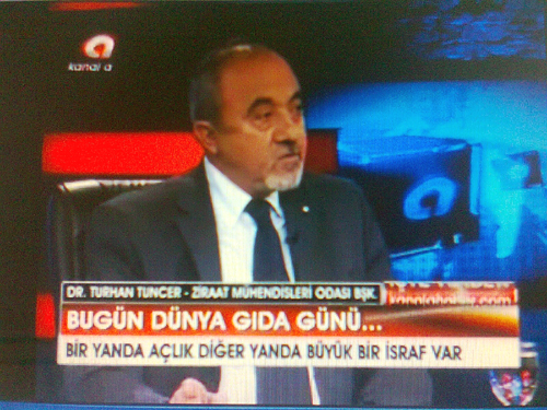 KANAL A YAYINI - DÜNYA GIDA GÜNÜ