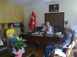 MKÜ ZİRAAT FAKÜLTESİ YENİ DEKANI`NI ZİYARET ETTİK