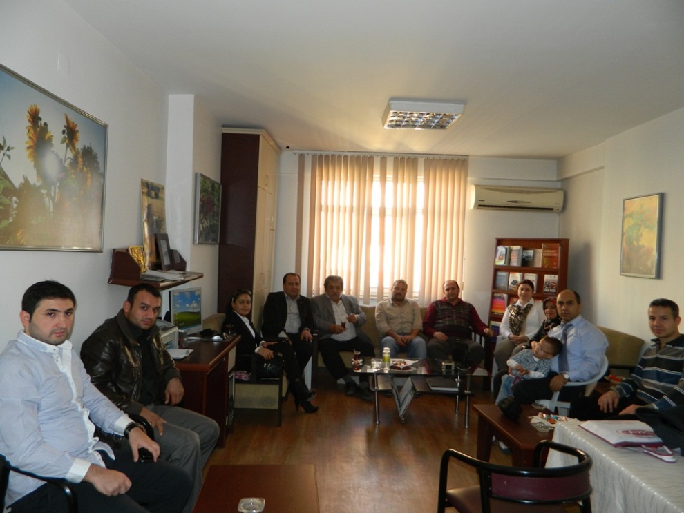 ŞUBEMİZDE GELENEKSEL BAYRAMLAŞMAMIZ YAPILDI