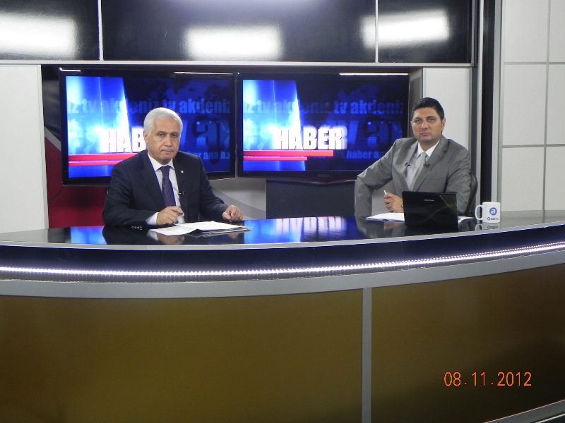 ŞUBE BAŞKANIMIZ AKDENİZ TV`DE