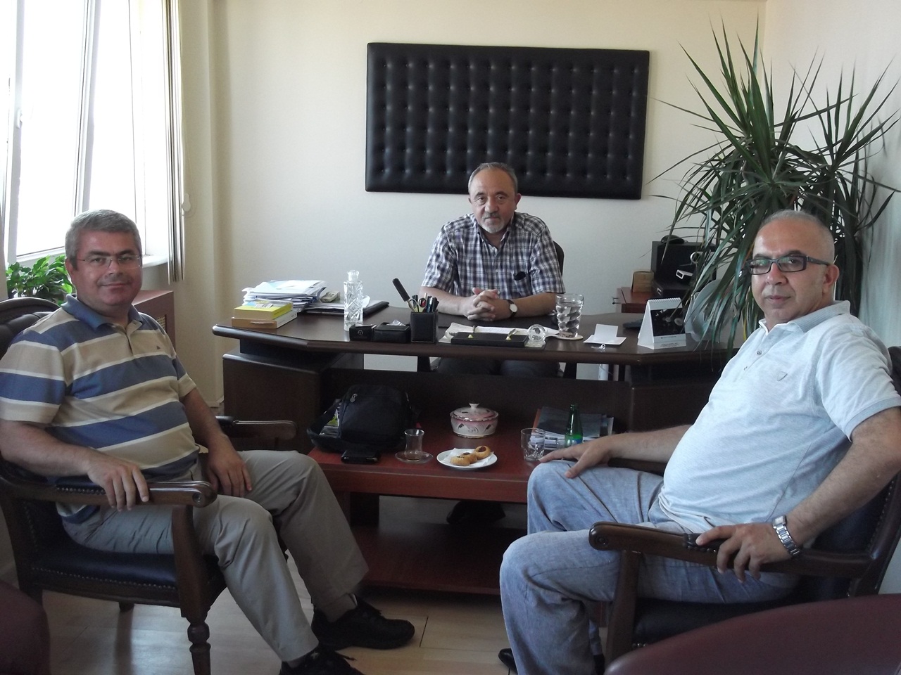 ODA BAŞKANIMIZ VE İSTANBUL ŞUBE BAŞKANI ŞUBEMİZİ ZİYARET ETTİLER