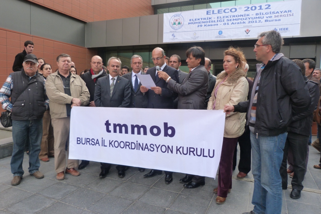 TMMOB BURSA İKK TARAFINDAN TMMOB YASA TASLAĞI DEĞİŞİKLİĞİ HAKKINDA BASIN AÇIKLAMASI GERÇEKLEŞTİRİLDİ 